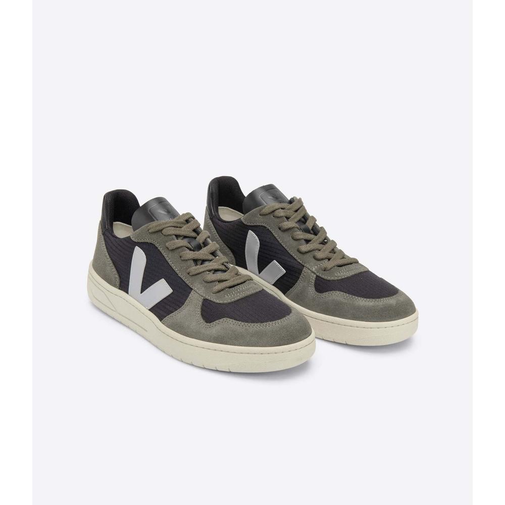 Veja V-10 RIPSTOP Joggesko Herre Black/Grey | NO 325MQZ